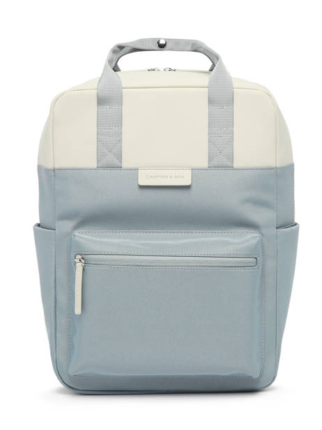 Sac à Dos Business 1 Compartiment + Pc 15'' Kapten and son Bleu backcpack BERGEN