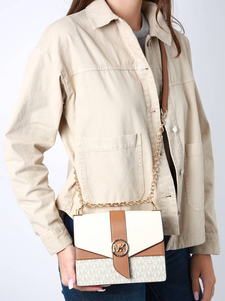 Leather Greenwich Crossbody Bag Michael kors Beige greenwich S1GGRC0B other view 1
