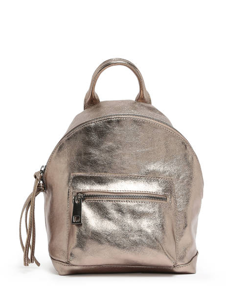 Sac à Dos Nine Cuir Milano Marron nine NI23066 vue secondaire 1
