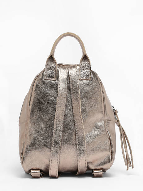 Sac à Dos Nine Cuir Milano Marron nine NI23066 vue secondaire 5