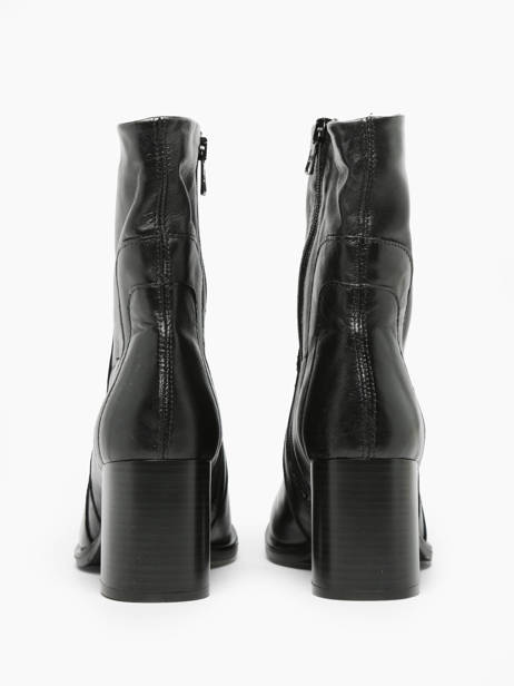 Bottines à Talon En Cuir Mjus Noir accessoires P26206 vue secondaire 4