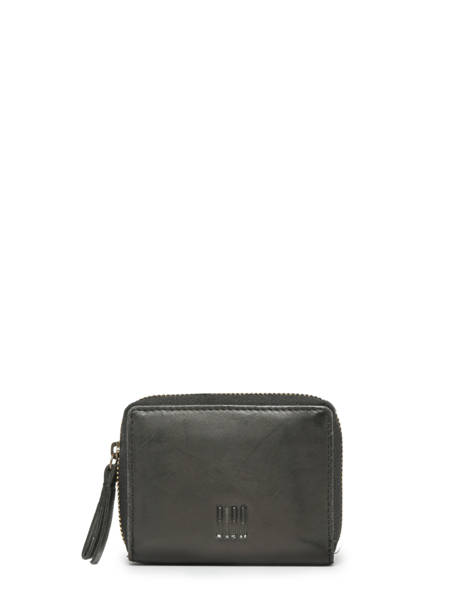 Coin Purse Heritage Leather Biba Black heritage BT12