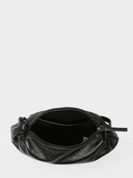 Sac Bandoulière Natural Cuir Biba Noir natural IRV1L vue secondaire 3