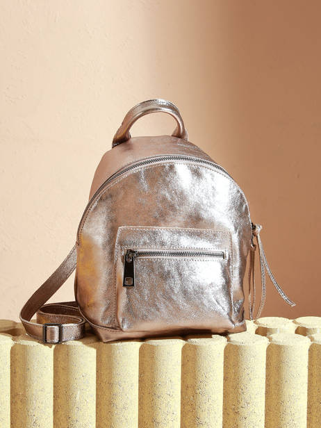 Sac à Dos Nine Cuir Milano Marron nine NI23066