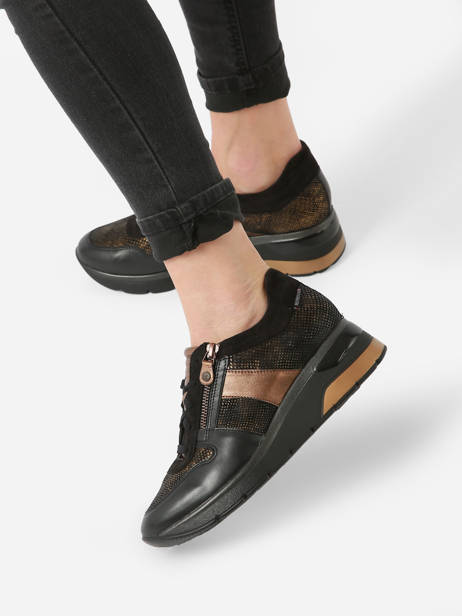 Sneakers Elisia En Cuir Mephisto Noir accessoires P5143739 vue secondaire 2
