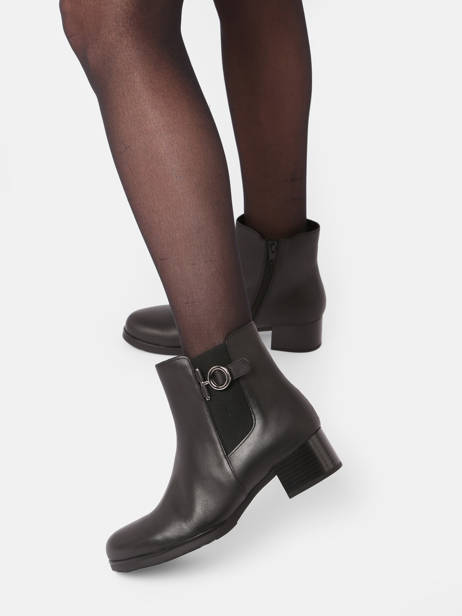 Bottines En Cuir Gabor Noir accessoires 27 vue secondaire 2