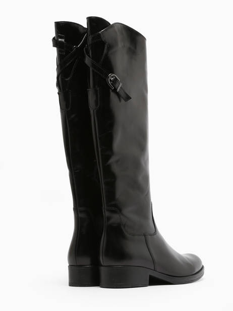 Bottes En Cuir Gabor Noir accessoires 27 vue secondaire 3