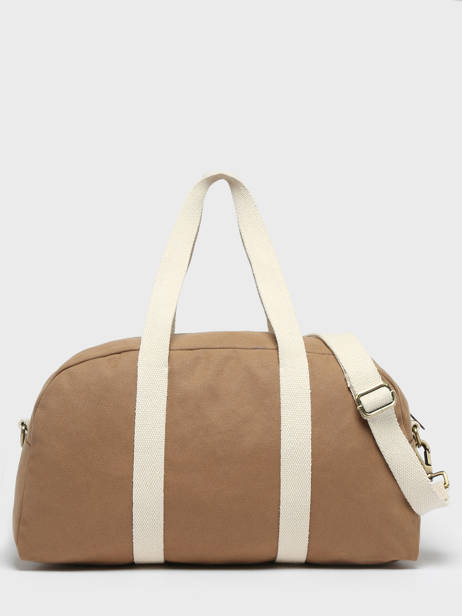 Sac De Voyage Cabine Best Seller Coton Best Seller Hindbag Marron best seller CHARLIE vue secondaire 4