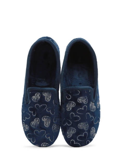 Chaussons La maison de l'espadrille Bleu accessoires 6