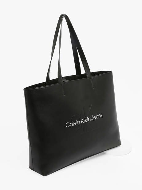 Sac Porté épaule Sculpted Calvin klein jeans Noir sculpted K610825 vue secondaire 2