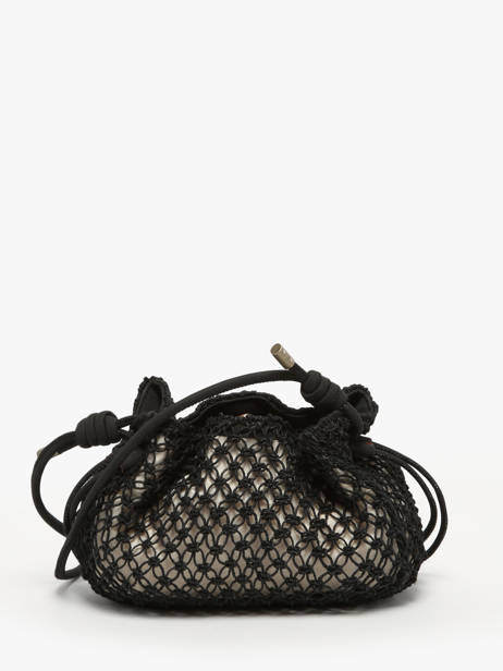 Sac Bandoulière Tanaisie Jute Woomen Noir tanaisie WTAN06 vue secondaire 4