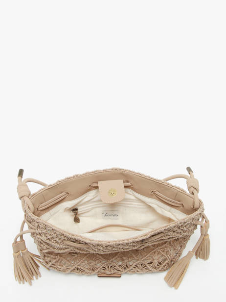 Sac Bandoulière Tanaisie Jute Woomen Beige tanaisie WTAN07 vue secondaire 3