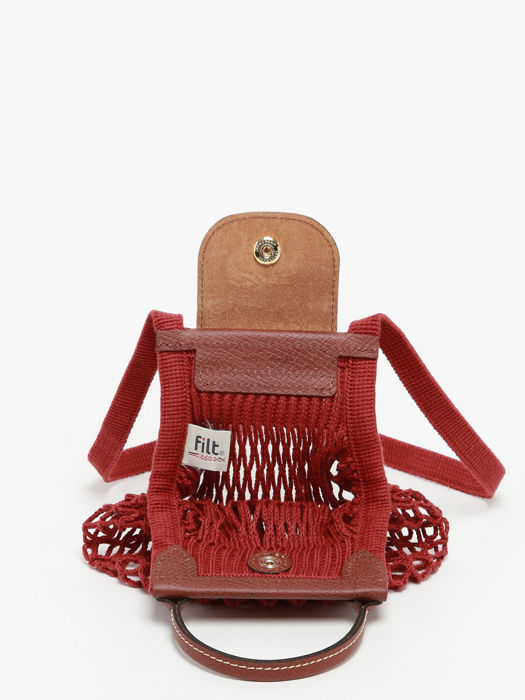 Longchamp Le pliage filet Pochettes Marron