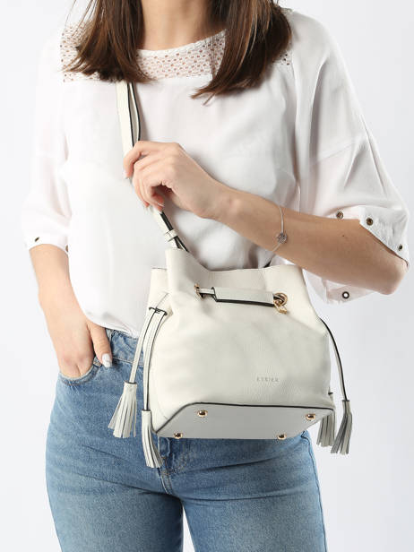 Sac Bourse S Tradition Cuir Etrier Blanc tradition ETRA004S vue secondaire 1