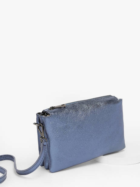 Sac BandouliÃ¨re Nine Milano Bleu nine NI23116 vue secondaire 2