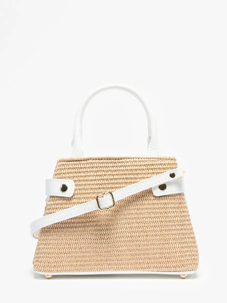 Sac Porté Main Capri Milano Blanc capri CP23116 vue secondaire 4