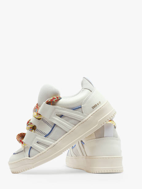 Sneakers Inna En Cuir Semerdjian Multicolore accessoires INN11214 vue secondaire 4