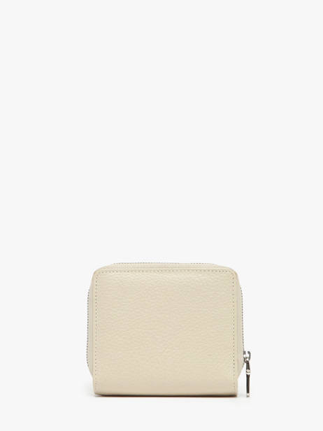 Portefeuille Cuir Crinkles Beige caviar 14250 vue secondaire 2