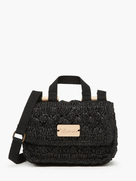 Sac BandouliÃ¨re Clematite Woomen Noir clematite WCLE02
