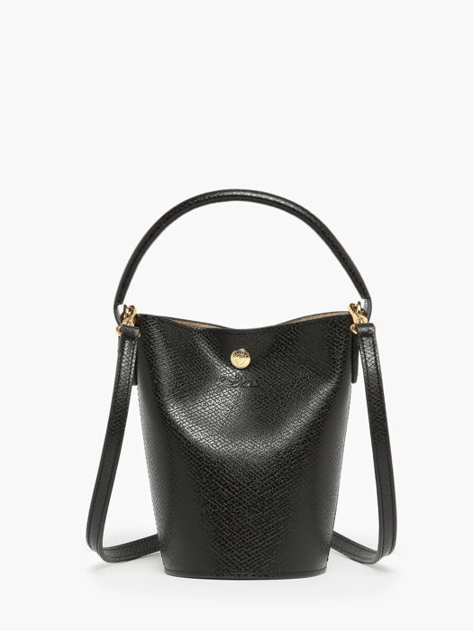 Longchamp Epure Sacs porté travers Noir