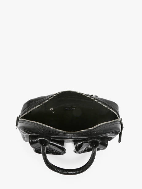 Small Leather Le Dandy Éclipse Bag Paul marius Black eclipse DANDSECL other view 3