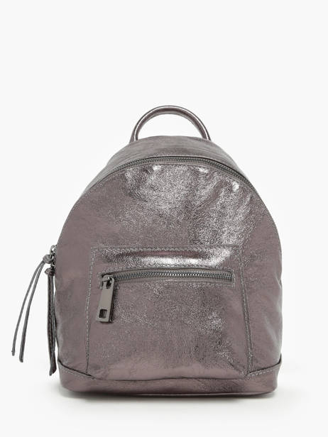 Sac à Dos Nine Cuir Milano Gris nine NI23066