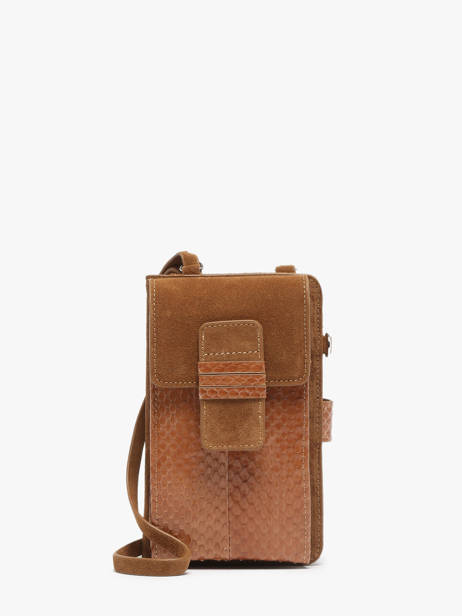 Étui Téléphone Cuir Great by sandie Beige new zack SNA