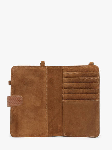 Étui Téléphone Cuir Great by sandie Beige new zack SNA vue secondaire 4