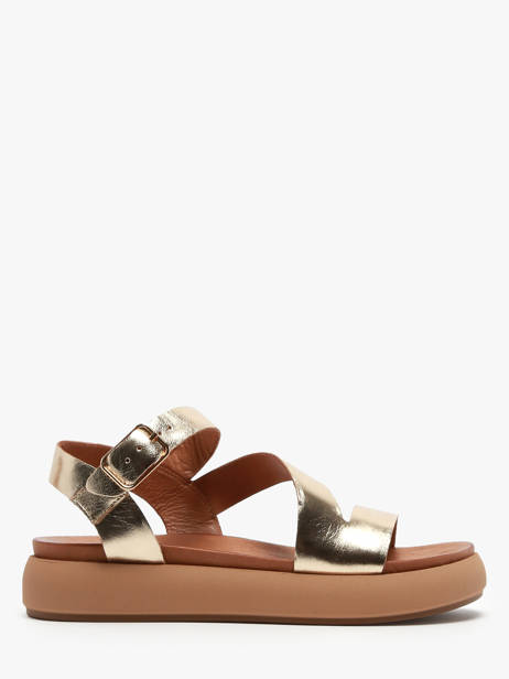 Sandales En Cuir Inuovo Or accessoires A96001