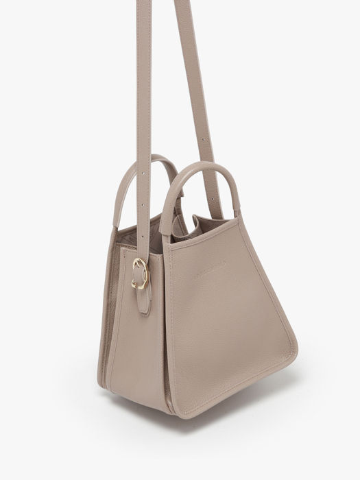 Longchamp Le foulonné Sacs porté main Gris