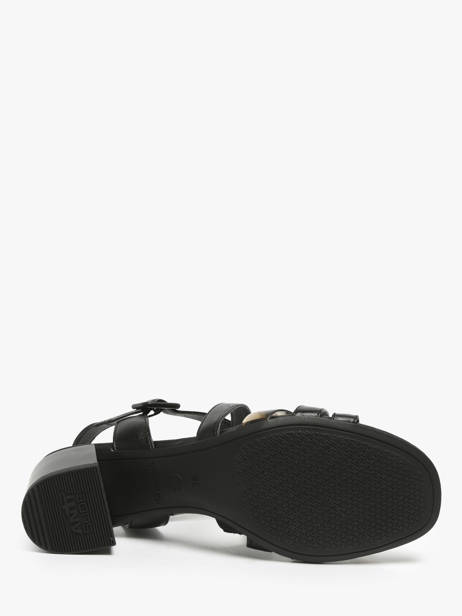 Sandales à Talon En Cuir Tamaris Noir accessoires 42 vue secondaire 4