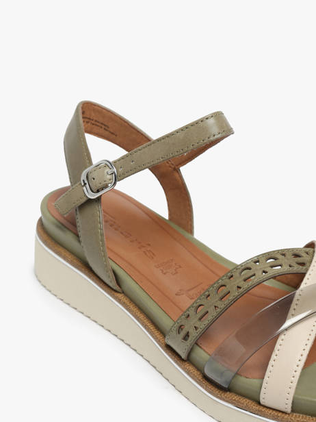 Sandales En Cuir Tamaris Vert women 42 vue secondaire 1