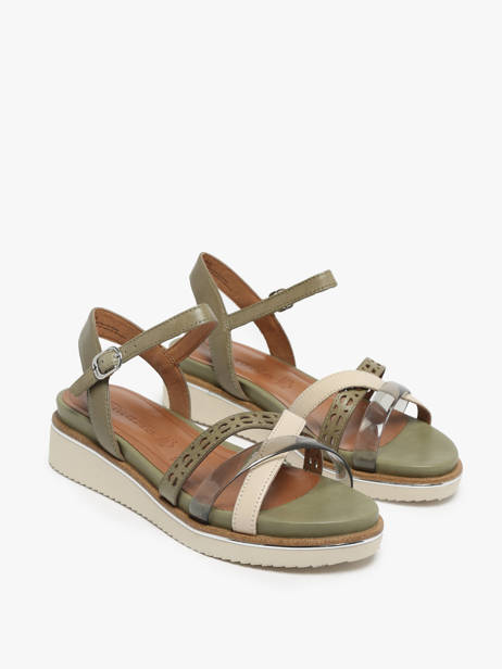 Sandales En Cuir Tamaris Vert women 42 vue secondaire 2