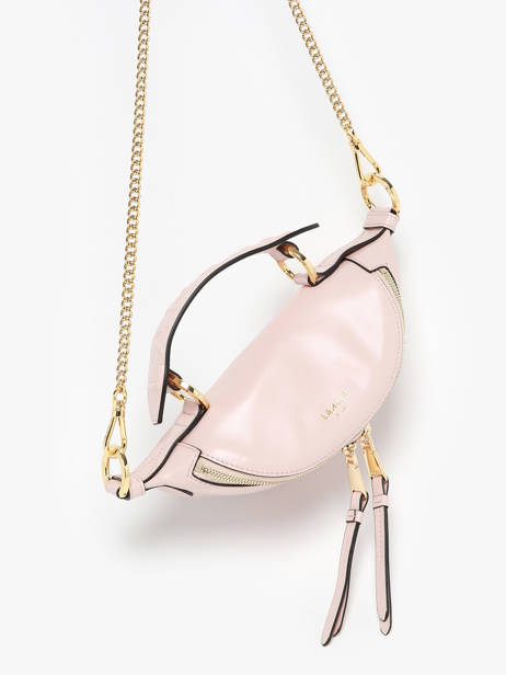 Sac Xs Origami Cuir Lancel Rose origami A12526 vue secondaire 2