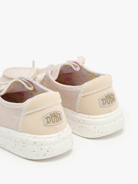 Mocassins Hey dude Beige accessoires 40076 vue secondaire 2