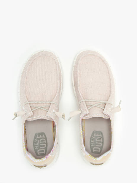 Mocassins Hey dude Beige accessoires 40076 vue secondaire 3