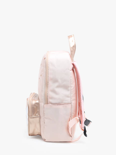 Mini Sac Ã  Dos Caramel et cie Rose boheme FI vue secondaire 2