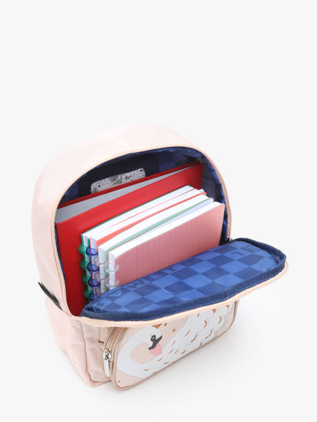 Mini Sac Ã  Dos Caramel et cie Rose boheme FI vue secondaire 3