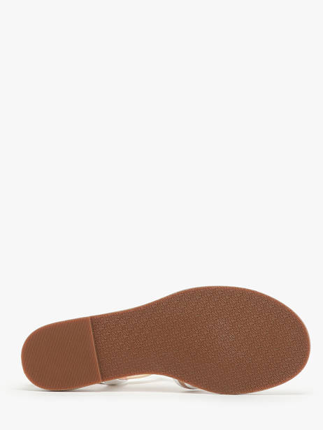 Sandales En Cuir Mam'zelle Blanc accessoires CSG2Q30 vue secondaire 4