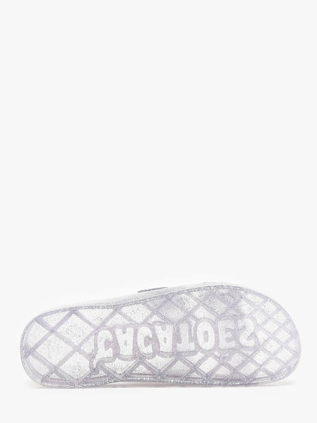 Claquettes Anjo Glitter Cacatoes Gris women ANJOGLIT vue secondaire 4