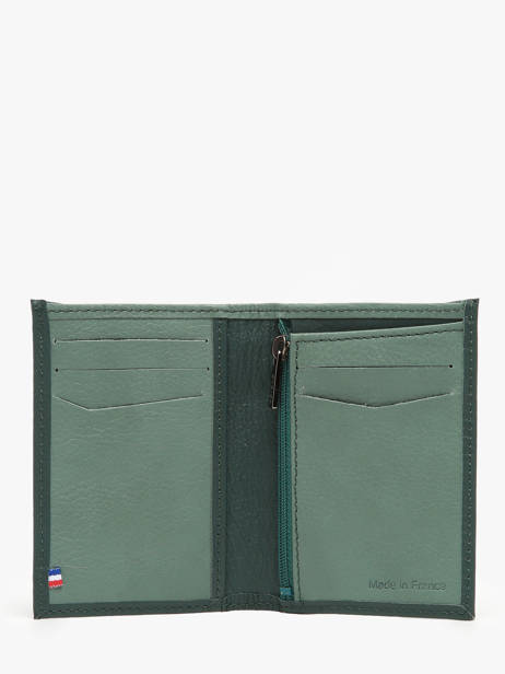 Portefeuille Porte-monnaie Cadence Cuir Etrier Vert cadence ECAD5010 vue secondaire 1