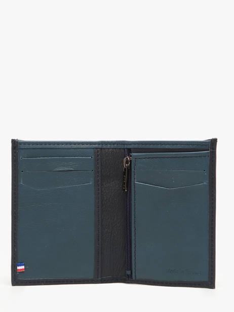 Portefeuille Porte-monnaie Cadence Cuir Etrier Bleu cadence ECAD5010 vue secondaire 1
