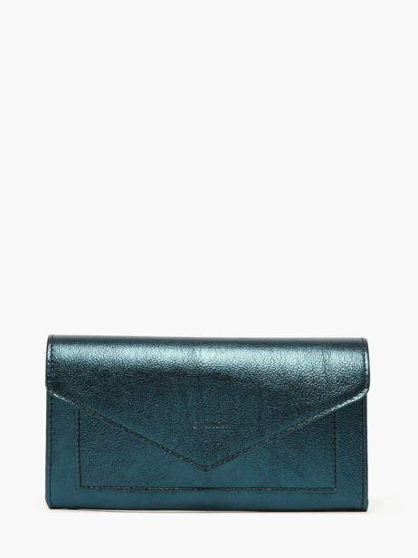 Portefeuille Etincelle Irisée Cuir Etrier Vert etincelle irisee EETI5008