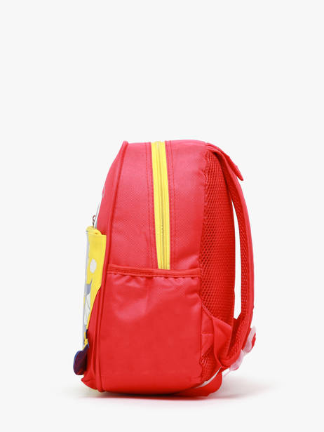 Mini Sac à Dos Miniprix Rouge animal 806 vue secondaire 2