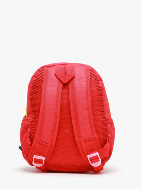 Mini Sac à Dos Miniprix Rouge animal 806 vue secondaire 4