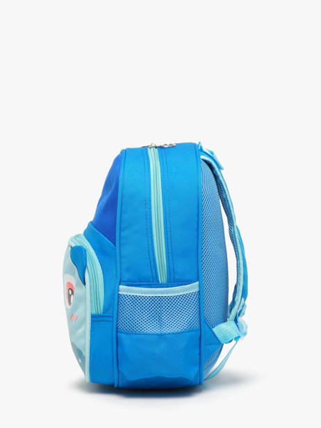 Mini Sac à Dos Miniprix Bleu animal 608 vue secondaire 2
