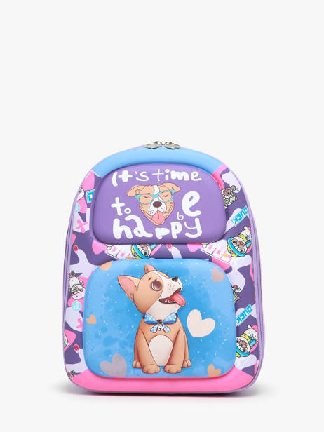Mini Sac à Dos Miniprix Violet animal 88
