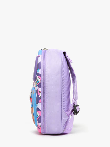 Mini Sac à Dos Miniprix Violet animal 88 vue secondaire 2