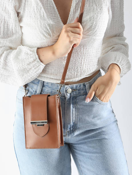 Sac Bandoulière Paris Ily Cuir Lancaster Beige paris ily 18 vue secondaire 1