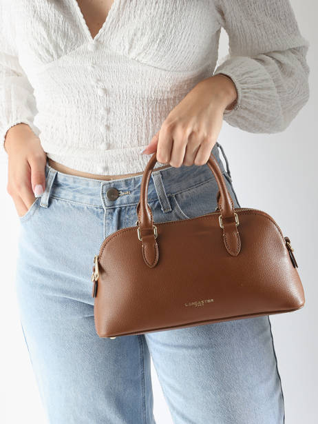 Sac Porté Main Sierra Jia Cuir Lancaster Beige sierra jia 3 vue secondaire 1